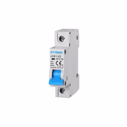 Disjoncteur automatique 1P 16A 220V Lifesaver 1 modules DIN Ettroit réf. JXB1-63-1P-16A Disjoncteur automatique galement appe ...