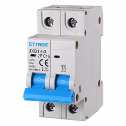 Disjoncteur magnétothermique automatique 16A 2P 220V Lifesaver Stotz Disjoncteur automatique appelé aussi "Stotz" Sauveteur e ...