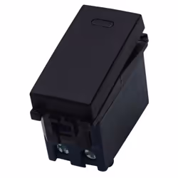 L' interrupteur basculant unipolaire ETTROIT 1P 16A 250V est un composant essentiel pour le contrôle de l'éclairage, permetta ...