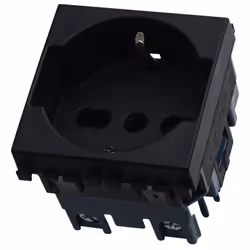La prise Schuko ETTROIT 2P+T 16A est la solution idéale pour l'installation dans des environnements domestiques et profession ...