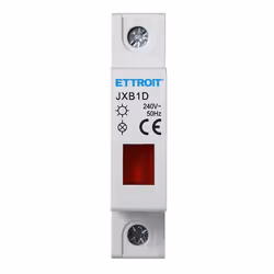 Voyant lumineux modulaire à led 230V rouge occupe 1 module DIN Voyant lumineux à led Lampe témoin à DEL pour rail DIN Utilisé ...