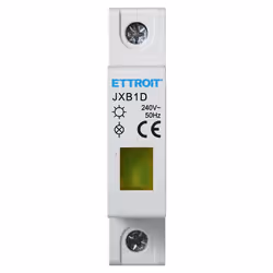 Voyant lumineux modulaire à led 230V jaune occupe 1 module DIN Voyant lumineux à led Lampe témoin à DEL pour rail DIN Utilisé ...