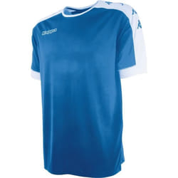 Maillot Homme Kappa Tanis - Bleu/Blanc - Brodé Kappa et Banda Imprimée - 100% Polyester