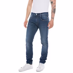 Jean Homme Hyperflex avec Stretch - REPLAY - Bleu foncé 007 - Slim - Adulte