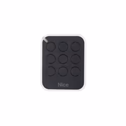 Cet émetteur NICE ON9E se programme facilement (Enregistrement dans le récepteur). Il fonctionne en 433.92 MHz. Les bips avec ...