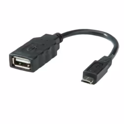 Nilox RO11.02.8311, Micro-USB B, USB A, Noir