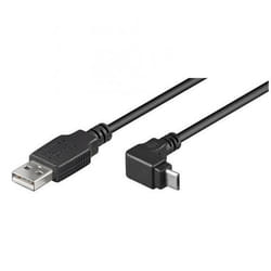 Nilox USB A - Micro-USB B, 1.8m câble USB 1,8 m USB 2.0 Noir