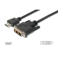 ITB CMGLP8740 câble vidéo et adaptateur 2 m HDMI DVI-D Noir
