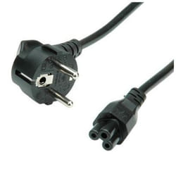 Nilox NX090402105 câble électrique Noir 1,8 m CEE7/4 Coupleur C5