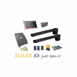 Kit Motorisation Portail Solaire Automatisme Ducati Home Automation HC619 SOLAR Idéal pour les portails battants jusqu’à 3 m  ...