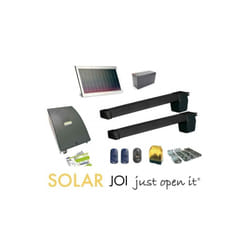 ME - Kit Motorisation Portail Solaire Ducati Ho Automation HC619 solar - Pour portail à 2 vantaux battants maxi 3m 300kg chaque vantail