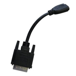 Nilox NX080200102 câble vidéo et adaptateur 0,15 m HDMI Type A (Standard) DVI-D Noir
