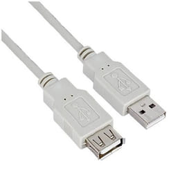 Nilox 1.8m USB 2.0 câble USB 1,8 m USB A Gris