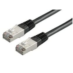 Nilox S/FTP CAT.6 câble de réseau Noir 0,5 m Cat6 S/FTP (S-STP)
