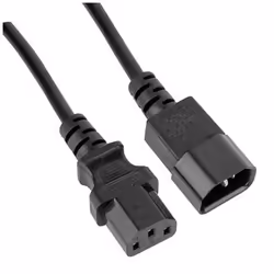 Nilox 3m C13, 3 m, Coupleur C13, Coupleur C14