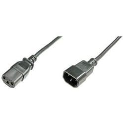 Nilox CMG0701 câble électrique Noir 1,8 m Coupleur C13 Coupleur C14