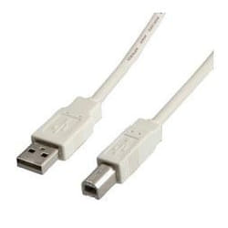 Nilox NX090301101 câble USB 0,8 m USB 2.0 USB A USB B Blanc