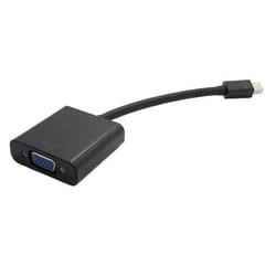 Nilox NX080200105 câble vidéo et adaptateur 0,15 m VGA (D-Sub) Mini DisplayPort Noir