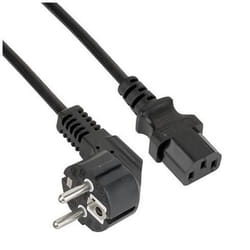 Nilox 1.8m C13 Noir 2 m CEE7/4 Coupleur C13