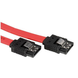 Nilox SATA - SATA, 0.5m câble SATA 0,5 m SATA 7-pin Noir, Rouge
