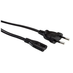 Nilox IEC C7 F - CEI 23-16/VII M, 1.8 m Noir 1,8 m Coupleur C7 CEE7/7