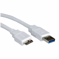 Nilox USB A - Micro-USB B, 2m, 2 m, USB A, Micro-USB B, USB 3.2 Gen 1 (3.1 Gen 1), Mâle/Mâle, Blanc