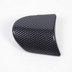 Poignée trappe vide poche gauche carbone One pour scooter Yamaha 500 Tmax 2008-2011 - Noir