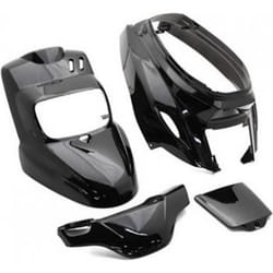 Kit carénage One pour scooter MBK 50 Spirit 2004-2012 noir brillant / 4 pièces
