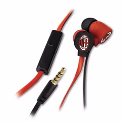 Techmade TM-YL-IP001-MIL, Avec fil, Appels/Musique, 18 - 20000 Hz, Casque, Noir, Rouge