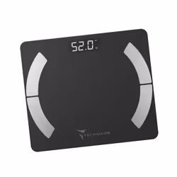 Techmade TM-SCALE-BK balance Rectangle Noir Pèse-personne électronique - Vue supplémentaire 2