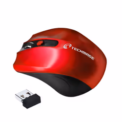 Techmade TM-XJ30-RED souris Ambidextre RF sans fil Optique 1600 DPI