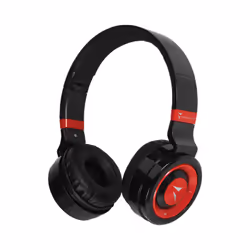 Techmade TM46-TV écouteur/casque Écouteurs Sans fil Arceau Micro-USB Noir, Rouge