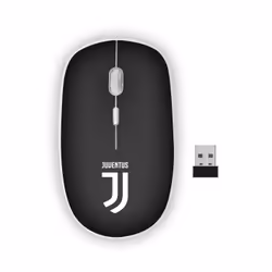 Techmade TM-MUSWN4B-JUV, Ambidextre, Optique, RF sans fil, 1600 DPI, Noir, Blanc