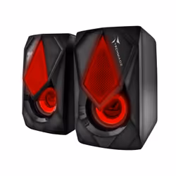 Techmade TM-GAMSPEAKER haut-parleur 2-voies Noir Avec fil 3 W