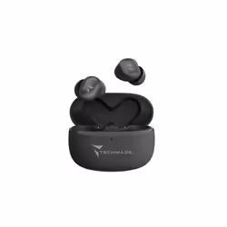 Écouteurs - TECHMADE - K111 - True Wireless - Bluetooth 5.3 - Intra-auriculaire Noir