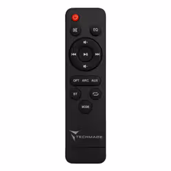 Techmade TM-ET030 haut-parleur soundbar Noir 120 W - Vue supplémentaire 2