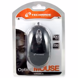 Techmade TM-2023 souris Ambidextre USB Type-A Optique 800 DPI