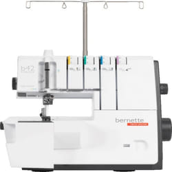 Machine à coudre - Bernina - Bernette B42 - Point enveloppant - 4 fils - 3 aiguilles