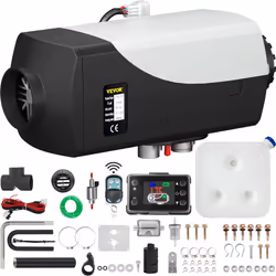 Réchauffeur d'Air Diesel 12 V 8 kW Taux de Combustion à 100 % & Grand Débit d'Air & Chaleur Continue Ne laissez pas les hiver ...