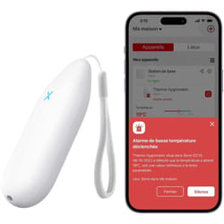 X-sense - WiFi Thermom¨¨tre Hygrom¨¨tre Int¨rieur, Moniteur de Temp¨rature et d'Humidit¨ Intelligent avec Port¨e de 500m et Notifications App,