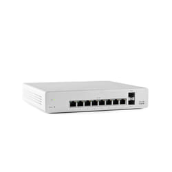 Cisco Meraki MS220-8P Géré L7 Gigabit Ethernet (10/100/1000) Connexion Ethernet, supportant l'alimentation via ce port (PoE) Argent