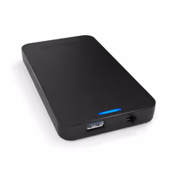 Sabrent EC-UASP Boîtier de disques de stockage Boîtier disque dur/SSD Noir 2.5"