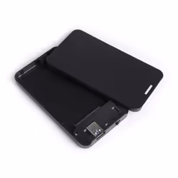 Sabrent EC-UASP Boîtier de disques de stockage Boîtier disque dur/SSD Noir 2.5"