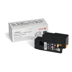 Xerox Cartouche de toner Noir Phaser 6000 / 6010 / WorkCentre 6015 - 106R01630