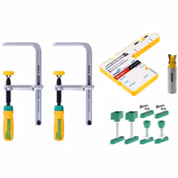 Description générale Kit d'introduction Microjig pour améliorer votre atelier. Ce kit comprend tous les outils nécessaires po ...
