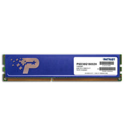 Patriot Memory DDR3 8GB PC3-12800 (1600MHz) DIMM module de mémoire 8 Go 2 x 4 Go 1500 MHz