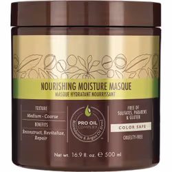 Macadamia Nourishing Moisture Masque 500ml, 500 ml, Femmes, Cheveux colorés, Cheveux abimés, Cheveux secs, Anti-frisottis, Él ...