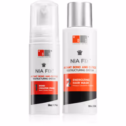 Profitez de cheveux magnifiques, des racines jusqu’aux pointes. Le sérum DS Laboratories NIA FIX prend parfaitement soin de v ...