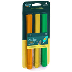3Doodler Start 193672 matériel d'impression 3D Jaune, Vert, Orange