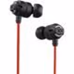 Ecouteurs intra-auriculaires - JVC - HA-FX1X - Rouge - Filaire - Isolation de bruit